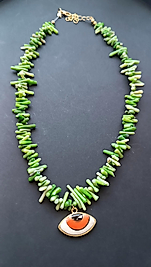 Doğal Taş Göz Kolye