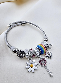 Çelik Pandora Bileklik