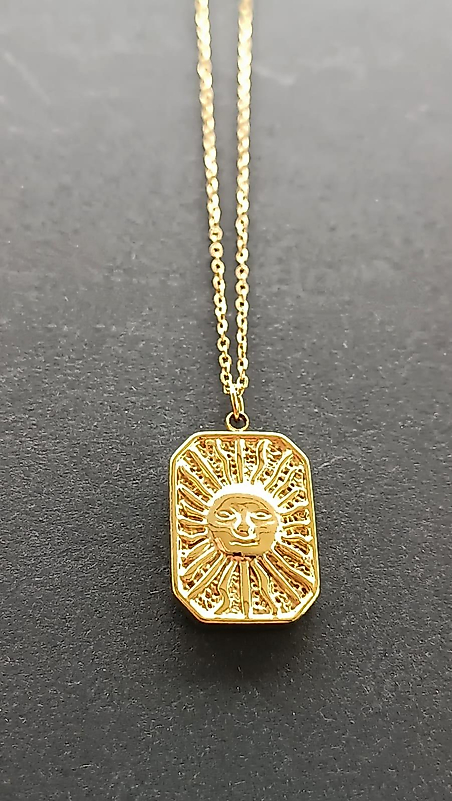 Çift Taraflı Tarot Kolye