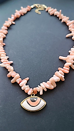 Doğal Taş Göz Kolye