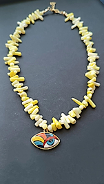 Doğal Taş Göz Kolye