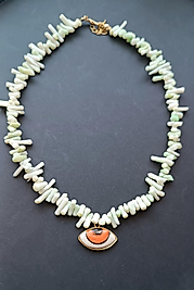 Doğal Taş Göz Kolye