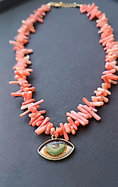 Doğal Taş Göz Kolye