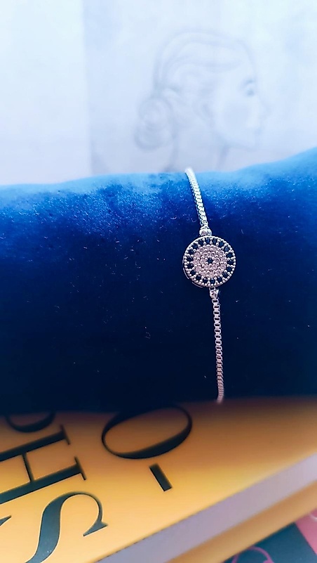 Asansörlü Nazar Bileklik